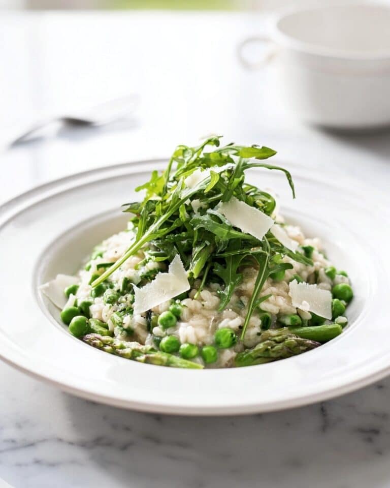 Healthier Risotto Primavera Recipe