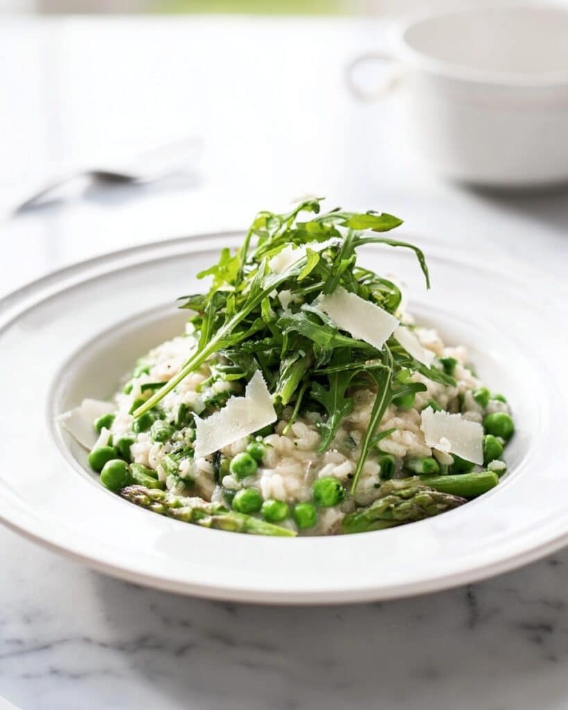 Healthier Risotto Primavera Recipe