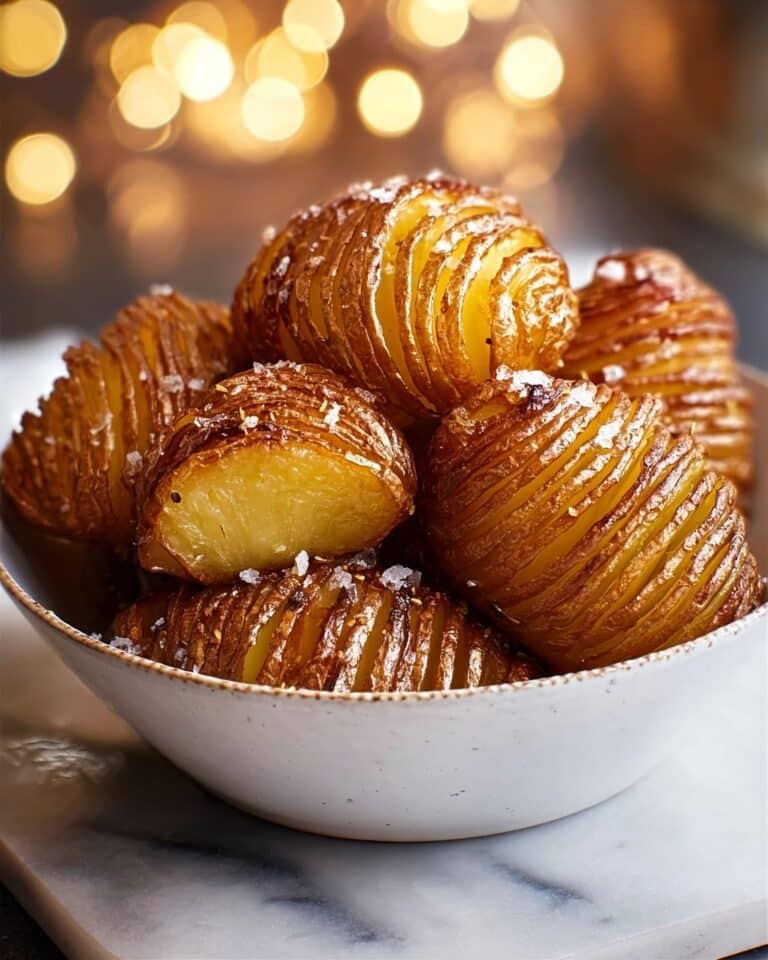 Black Pepper Hasselback Potatoes Recipe