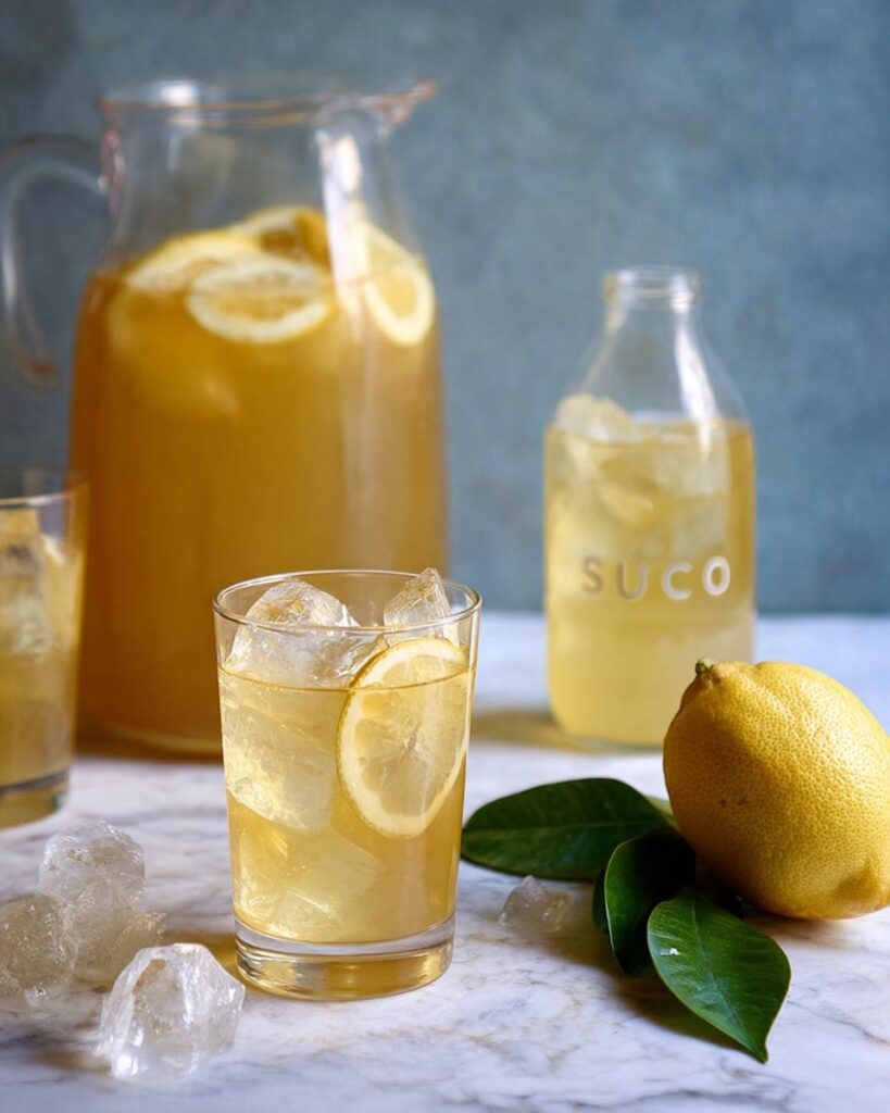 Funky Fermented Ginger Lemonade Recipe