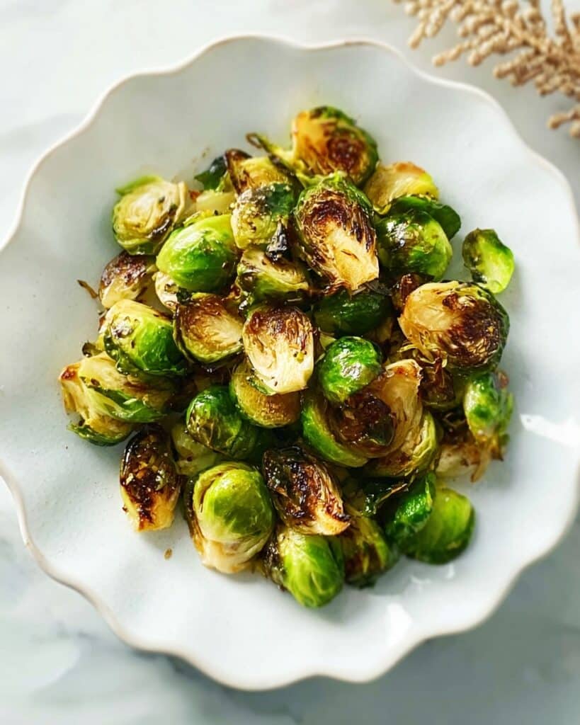 Charred Brussels Sprouts with Marmite Butter Recipe