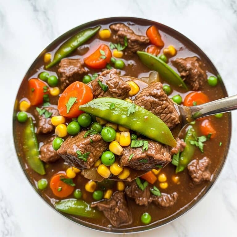 Hearty Beef Vegetable Soup Recipe