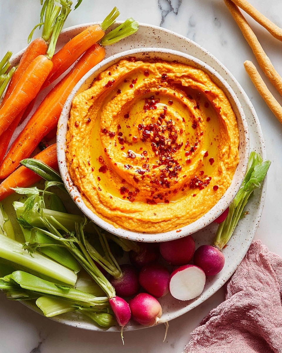 Spicy Sweet Potato Hummus Recipe