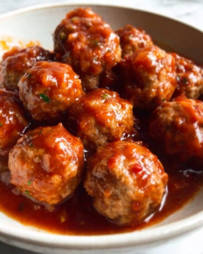 Sweet and Tangy BBQ Meatballs Recipe
