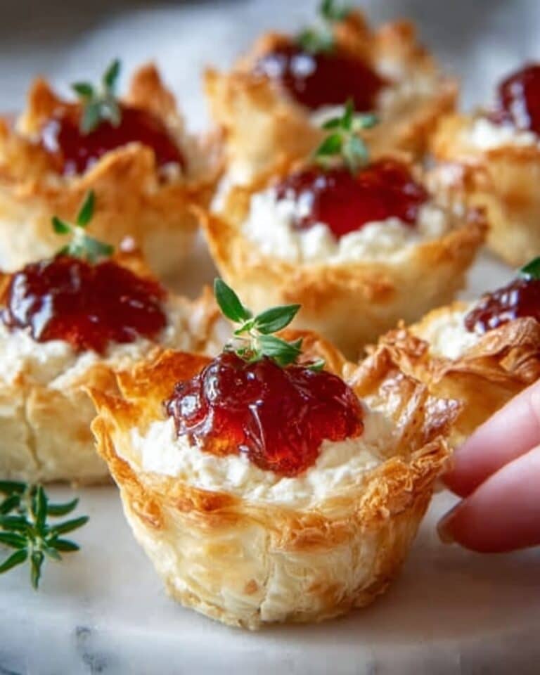 Quick Pepper Jelly Cream Cheese Dip: Easy Appetizer Bites Recipe