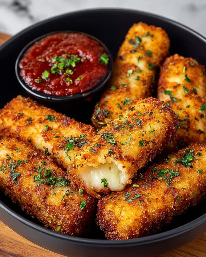 Air Fryer Mozzarella Sticks: Crispy, Gooey Perfection Recipe