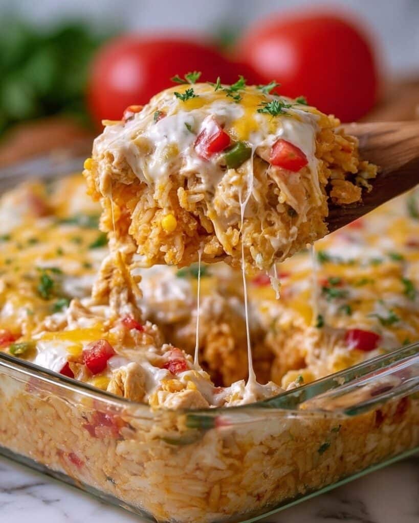 Chicken Fajita Casserole Recipe