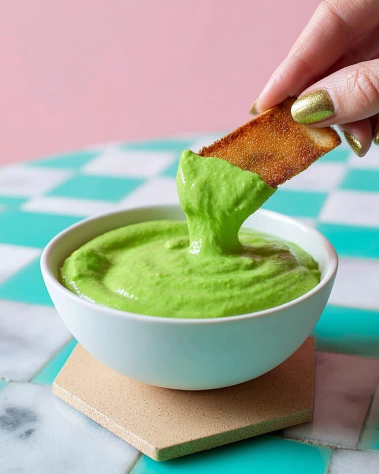 Creamy Pea Purée with Mint Recipe