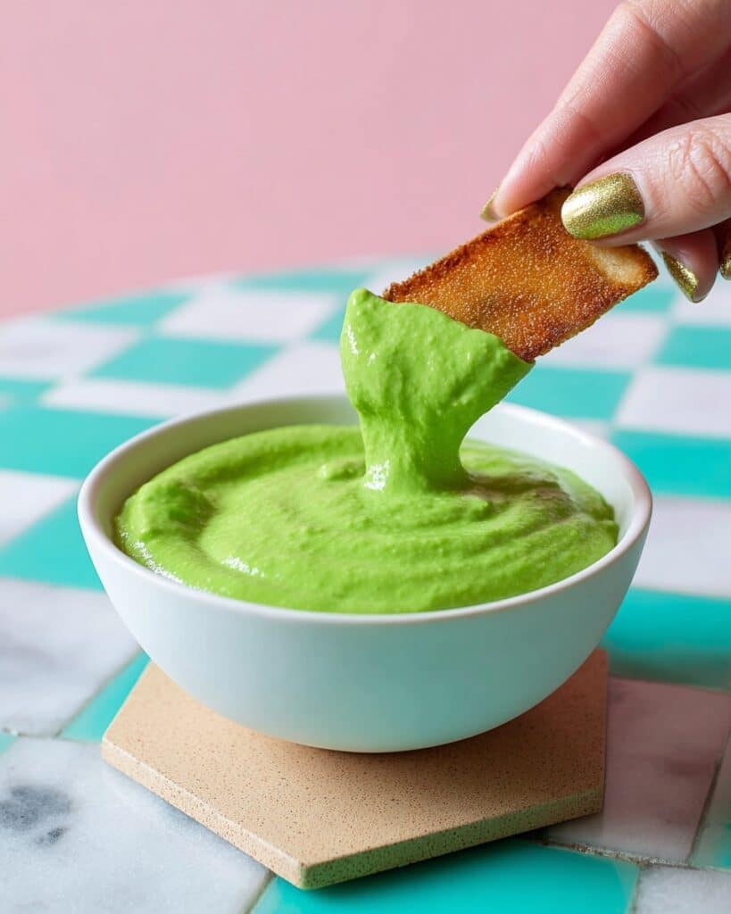 Creamy Pea Purée with Mint Recipe