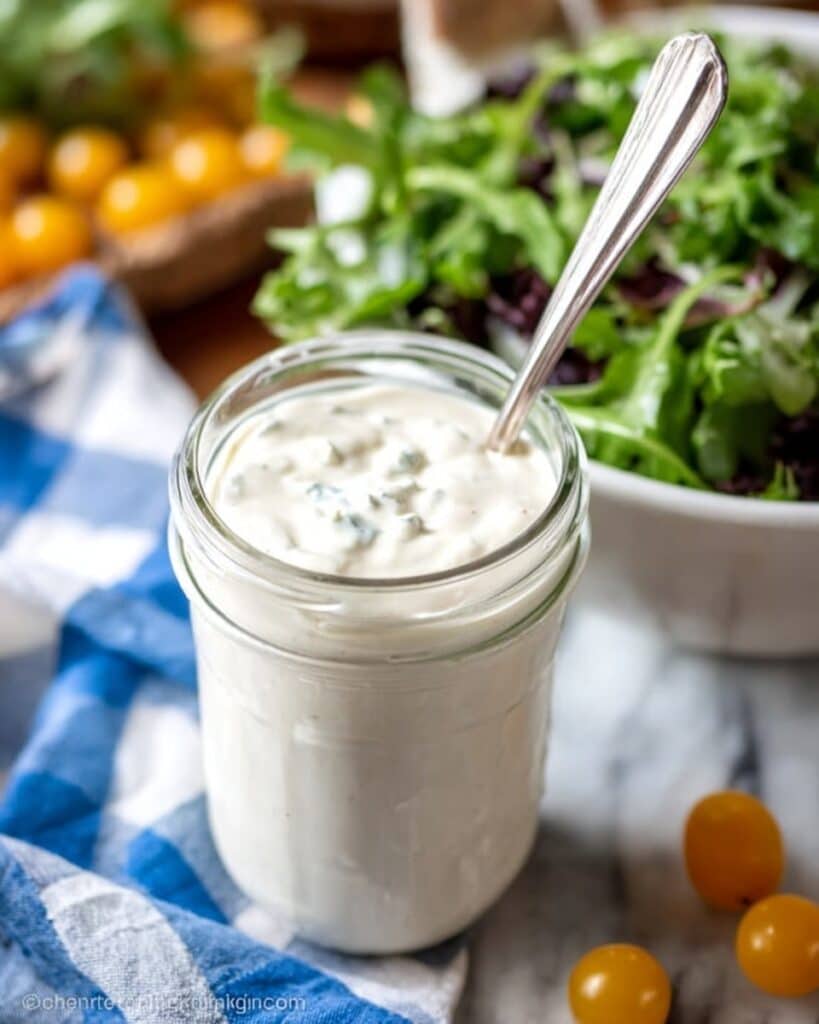 Homemade Blue Cheese Dressing Recipe